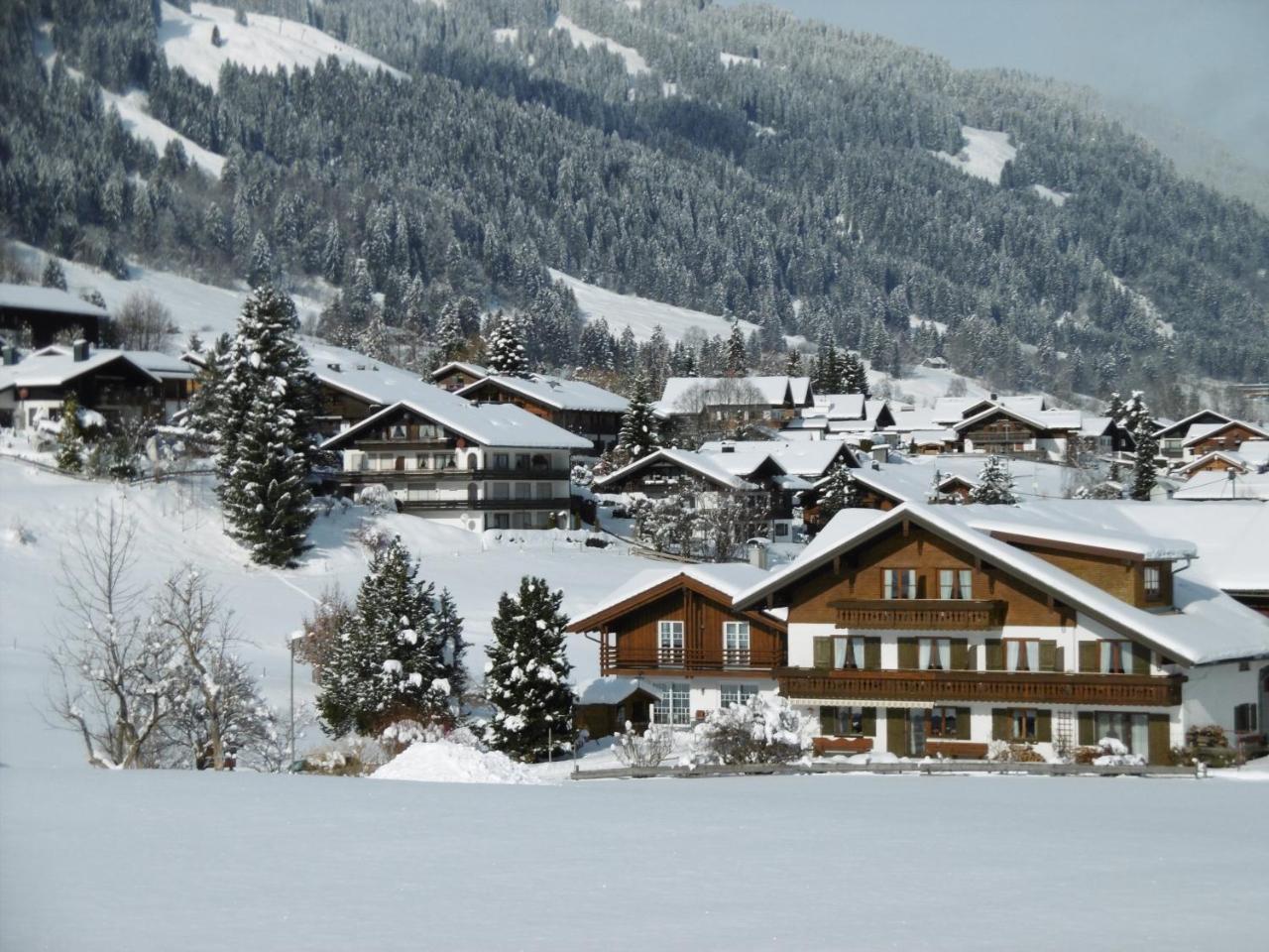 Landhaus Berktold Obermaiselstein Exteriör bild