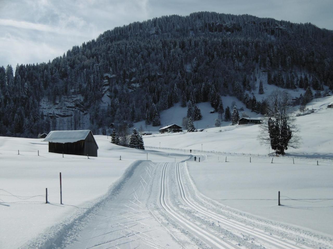 Landhaus Berktold Obermaiselstein Exteriör bild